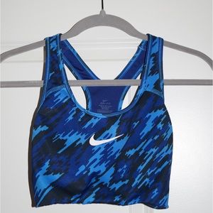 Nike Blue Camp Sportsbra